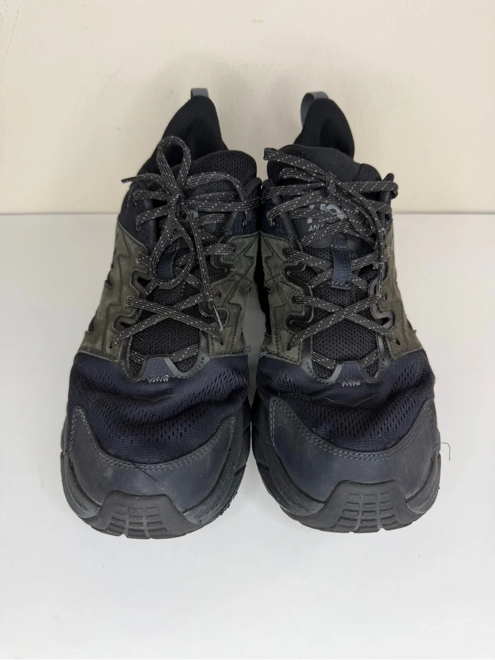 Hoka One One Anacapa Breeze Low Men's Size 13D Lace Up Black Hiking Shoes